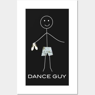 Funny Mens Dance Ballet Design Posters and Art